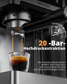 Espressomachine met dubbele boiler