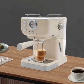 Espressomachine met filterhouder, 1,5 l waterreservoir