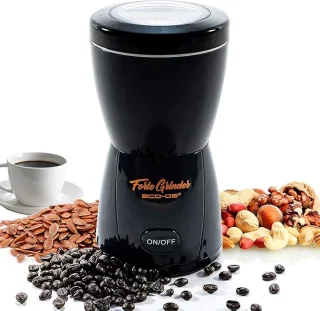 Espressomachine Met Koffiegrinder Zwart/Oranje