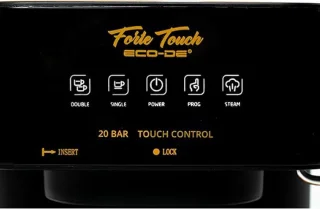 Espressomachine Met Koffiegrinder Zwart/Oranje