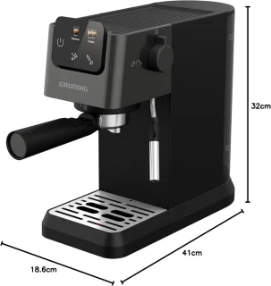Espressomachine met melkopschuimer - koffiezetapparaat voor filterkoffie