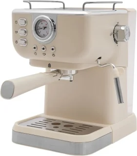 Espressomachine met melkopschuimer