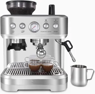 Espressomachine Pistonmachine RVS