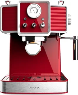 Espressomachine power espresso 20 tradizionale light red Cecotec