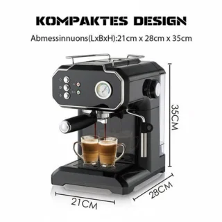 Espressomachine Retro Koffiemachine