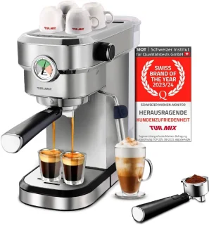 Espressomachine RVS Filterdrager