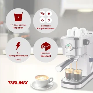 Espressomachine RVS Filterdrager
