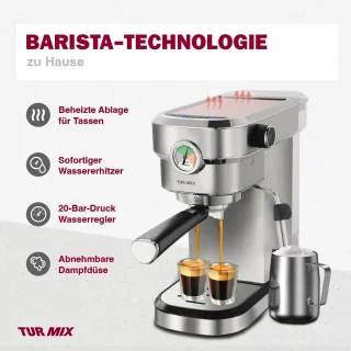 Espressomachine RVS Filterdrager