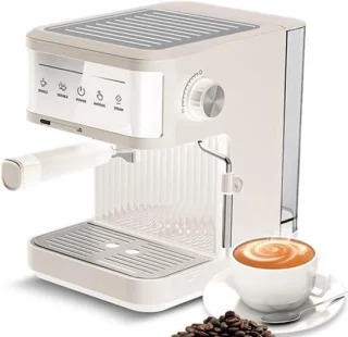 Espressomachine semi-automatisch wit