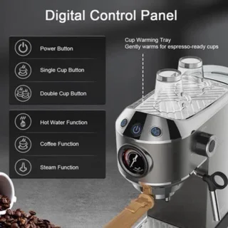 Espressomachine – semi-automatische koffiemachine – espresso maker – koffiezetapparaat