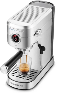 Espressomachine van roestvrij staal