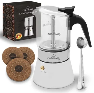 Espressomachine van roestvrij staal