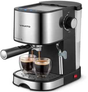 Espressomachine voor espresso en cappuccino