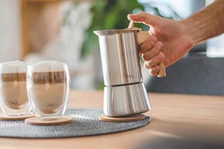 Espressomachine voor inductie