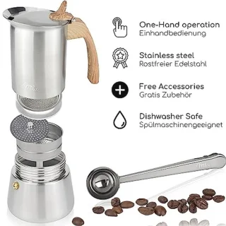Espressomachine voor inductie