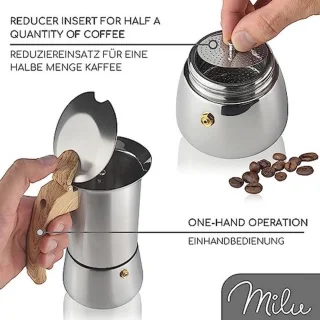 Espressomachine voor inductie
