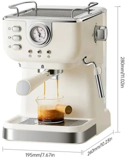 Espressomachine Wit