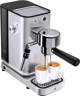 Espressomachine zeefhouder - Filterhouder koffie - Verse espresso maken - Krachtig thermoblock systeem - 1400 watt - Mat roestvrij staal