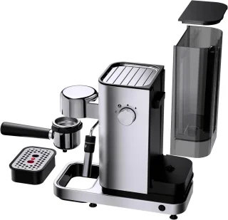 Espressomachine zeefhouder filterhouder - mat roestvrij staal