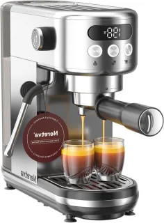 Espressomachine zilver