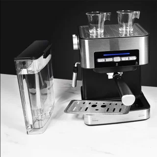 Espressomachine Zilver Zwart