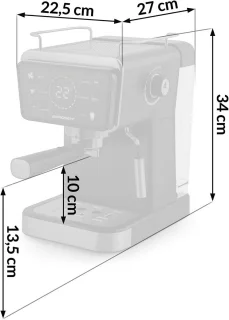 Espressomachine Zwart