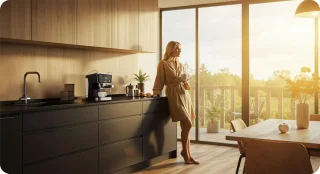 Espressomachine Zwart
