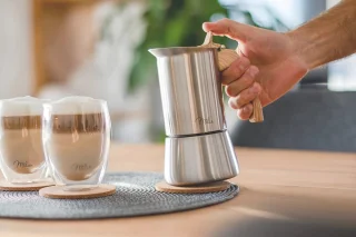Espressomaker voor inductie (Moka Pot)