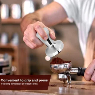 Espressotamper 40 mm RVS