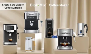 Eszenzics Espressomachine Semi-automatisch met Koffiemolen