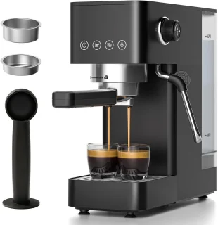 Filterdragermachine espresso koffiemachine