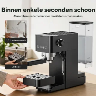 Filterdragermachine espresso koffiemachine
