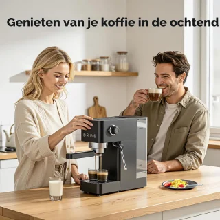 Filterdragermachine espresso koffiemachine