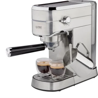 First Austria TZS Piston Espressomachine 15Bar RVS