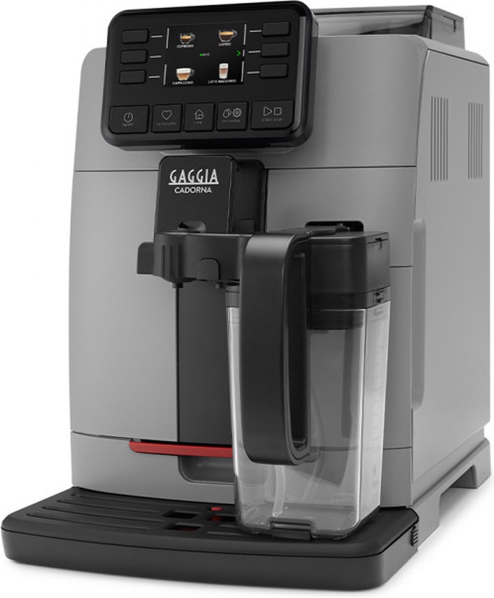 Wat vinden we goed aan de Gaggia Cadorna Prestige Ice Moonlight Grey