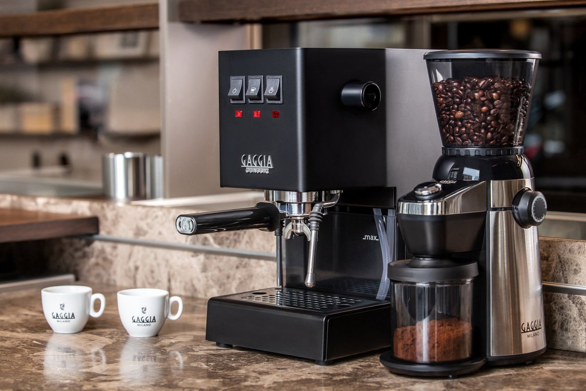 Wat vinden we goed aan de Gaggia Classic E24 Thunder Black espressomachine