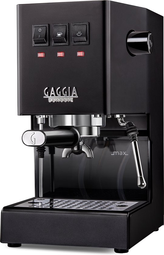 Gaggia Classic E24 Thunder Black: huiselijke krachtpatser voor de serieuze thuisbarista