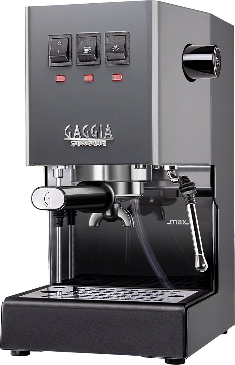 De Gaggia Classic Evo espressomachine grijs 2023 in één oogopslag