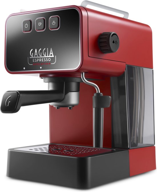 Gaggia Espresso Evolution Rood 2023 — Italiaanse pistonkunst voor thuisbarista’s