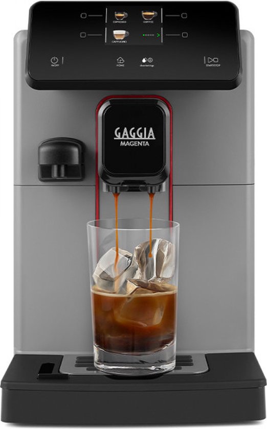 Gaggia Magenta Over Ice — koude koffie, warm Italiaans vakmanschap