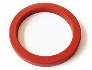 Gasket voor E61-espressomachines - 8 mm silicone - rood