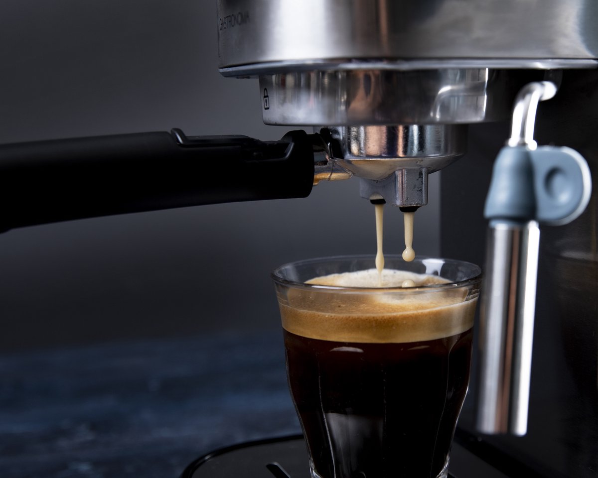 Wat vinden we goed aan de Gastronoma Espressomachine 18110001 RVS
