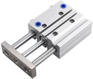Geleidingscilinder pneumatisch drie assen 32 mm