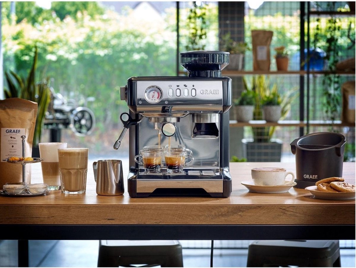 Wat vinden we goed aan de Graef ESM 802 Espressomachine 2,5 l
