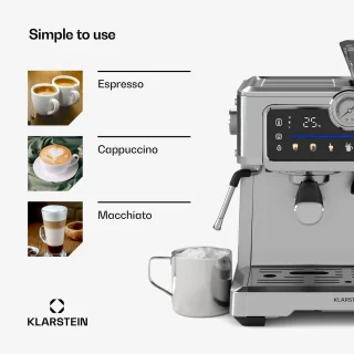 GrandPresso Touch espressomachine met koffiemolen