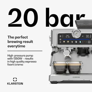 GrandPresso Touch espressomachine met koffiemolen