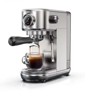 Halfautomatische espressomachine