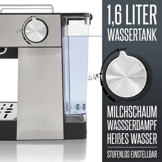 Heinrich HES 8688 - Espresso Pistonmachine