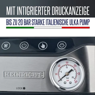 Heinrich HES 8688 - Espresso Pistonmachine