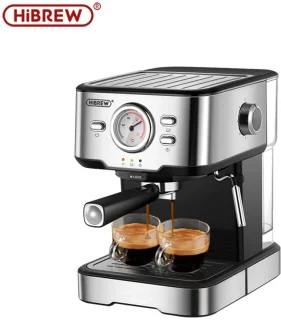 HiBREW Cafetera H5 Espressoapparaat inox